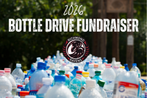 a collection of empty plastic bottles to depict a bottle drive fundraiser